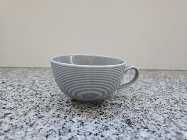 Eto glasiert Schiefergrau Kaffeeobere 0,25l